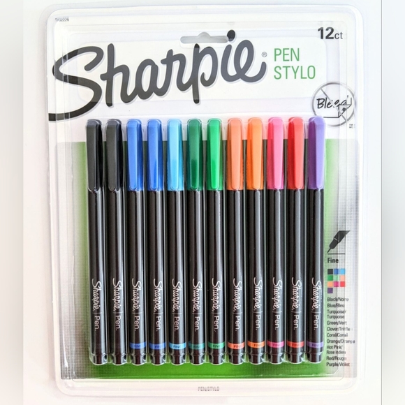 2 Sharpie Pen Stylo Fine Point Pen Sets (16 Pens Total) New - Picture 3 of 7